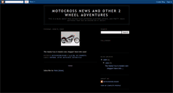 Desktop Screenshot of motocrossadventure.blogspot.com