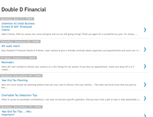 Tablet Screenshot of doubledfinancial.blogspot.com