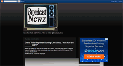 Desktop Screenshot of broadcastnewz.blogspot.com