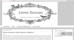 Desktop Screenshot of lipowesiedlisko.blogspot.com