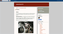 Desktop Screenshot of alexdiesel24.blogspot.com