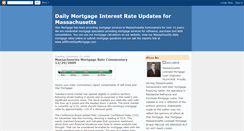Desktop Screenshot of daily-mortgage-interest-rate-update.blogspot.com