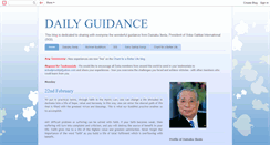 Desktop Screenshot of dailyguidance.blogspot.com