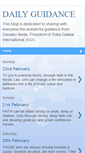 Mobile Screenshot of dailyguidance.blogspot.com