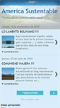Mobile Screenshot of americasustentable.blogspot.com