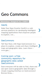 Mobile Screenshot of geocommons.blogspot.com