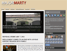 Tablet Screenshot of majormarty.blogspot.com