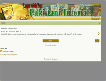 Tablet Screenshot of pktutorials.blogspot.com