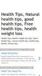 Mobile Screenshot of healthfitnesstipsno1.blogspot.com