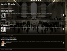 Tablet Screenshot of mentealuada.blogspot.com