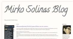 Desktop Screenshot of mirkosolinas.blogspot.com