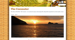 Desktop Screenshot of coconuter.blogspot.com