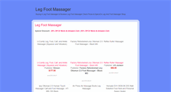 Desktop Screenshot of legfootmassageronline.blogspot.com
