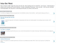 Tablet Screenshot of emma-intothewest.blogspot.com