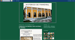 Desktop Screenshot of cidadedepinheiral.blogspot.com