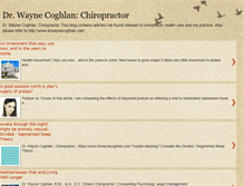 Tablet Screenshot of drwaynecoghlan.blogspot.com