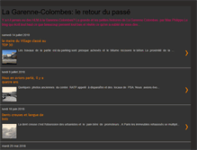 Tablet Screenshot of lagarennecolombesleretourdupasse.blogspot.com