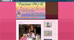 Desktop Screenshot of creacionesmikayromy.blogspot.com