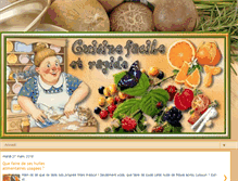 Tablet Screenshot of cuisine-facile-et-rapide.blogspot.com