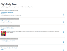 Tablet Screenshot of gigsdailydose.blogspot.com