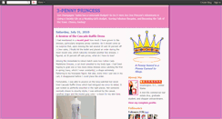 Desktop Screenshot of 3pennyprincess.blogspot.com