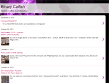 Tablet Screenshot of binarycatfish.blogspot.com