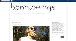 Desktop Screenshot of bonnybeings.blogspot.com