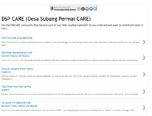 Tablet Screenshot of dspcare.blogspot.com