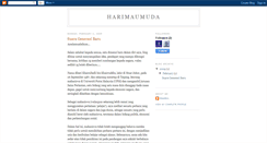 Desktop Screenshot of harimaumuda.blogspot.com