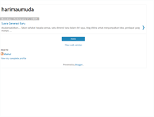 Tablet Screenshot of harimaumuda.blogspot.com
