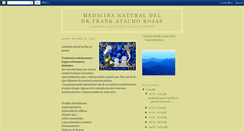 Desktop Screenshot of medicinanaturaldel-dr-atacho-rojas.blogspot.com