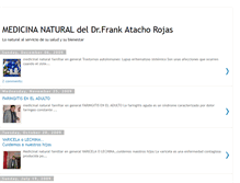 Tablet Screenshot of medicinanaturaldel-dr-atacho-rojas.blogspot.com