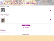 Tablet Screenshot of geralgoartclass.blogspot.com