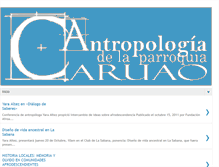 Tablet Screenshot of antropologia-caruao.blogspot.com