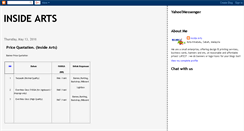 Desktop Screenshot of inside-arts.blogspot.com