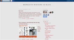 Desktop Screenshot of meredithwintersdesign.blogspot.com
