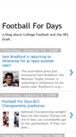 Mobile Screenshot of footballfordays.blogspot.com