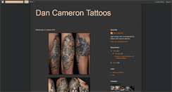 Desktop Screenshot of dancamerontattoos.blogspot.com