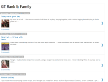 Tablet Screenshot of gtrankandfamily.blogspot.com