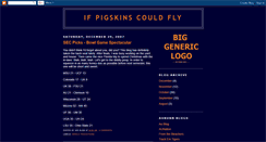 Desktop Screenshot of ifpigskinscouldfly.blogspot.com