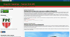 Desktop Screenshot of flamengocampobelo.blogspot.com