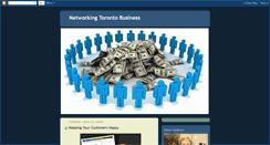 Desktop Screenshot of networkingtoronto.blogspot.com