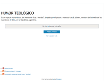 Tablet Screenshot of humorteologico.blogspot.com