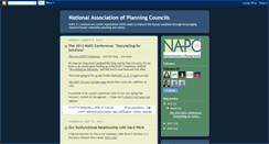 Desktop Screenshot of nationalassociationofplanningcouncils.blogspot.com