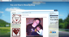 Desktop Screenshot of kayandbearsblessingblog.blogspot.com