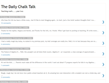 Tablet Screenshot of chalkytalk.blogspot.com