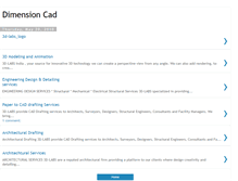 Tablet Screenshot of dimension-cad.blogspot.com