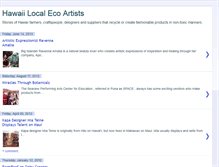 Tablet Screenshot of hawaiilocalartists.blogspot.com