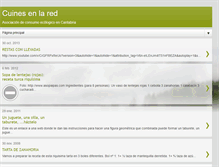 Tablet Screenshot of cuinesenlared.blogspot.com