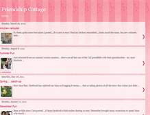 Tablet Screenshot of friendshipcottage.blogspot.com